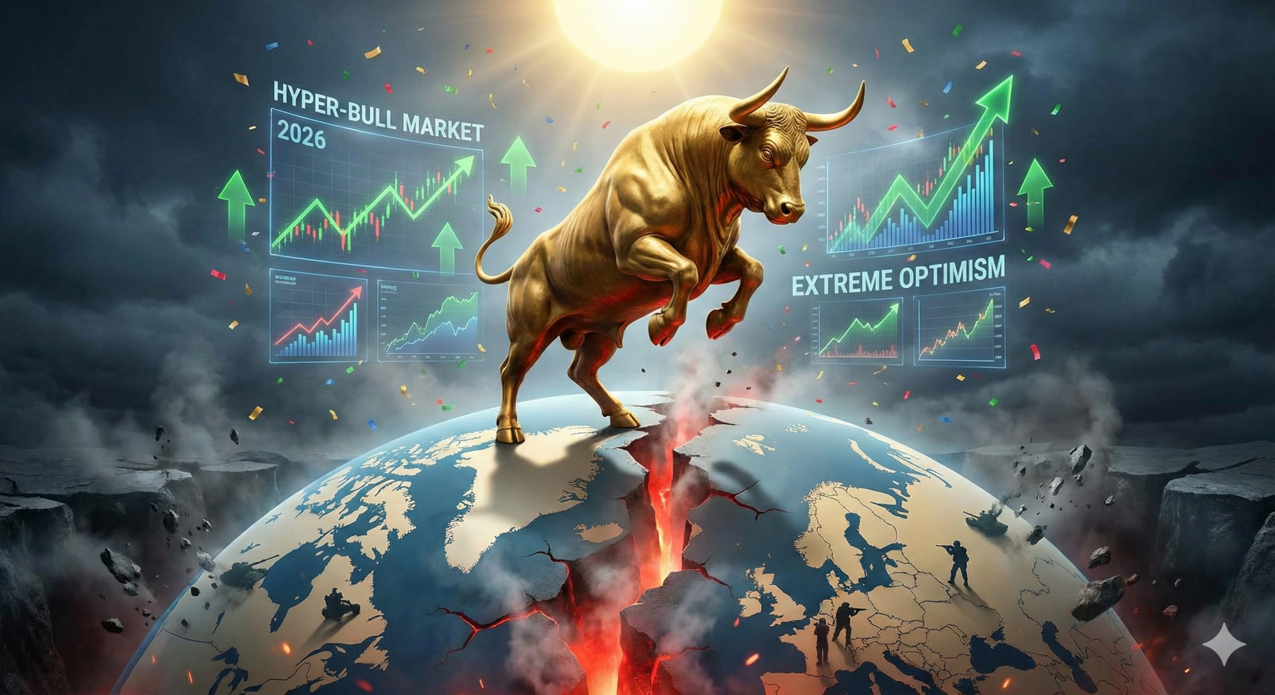 vol 1040　強気相場は微笑み、世界はきしみ始めている